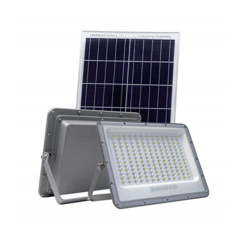 Holofote solar LED com controle remoto